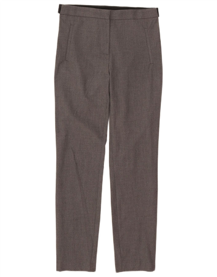 Pantaloni de costum slim pentru femei Zara Mediu L28 L27 Poliester gri