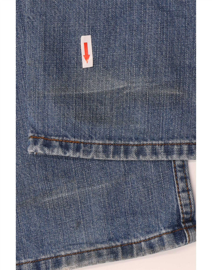 Blugi drepti pentru bărbați Levi's 751 W34 L34 Bumbac albastru