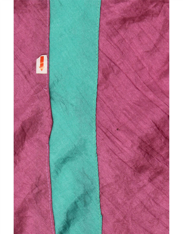 Jachetă de trening vintage pentru bărbați, XL, roz Colorblock