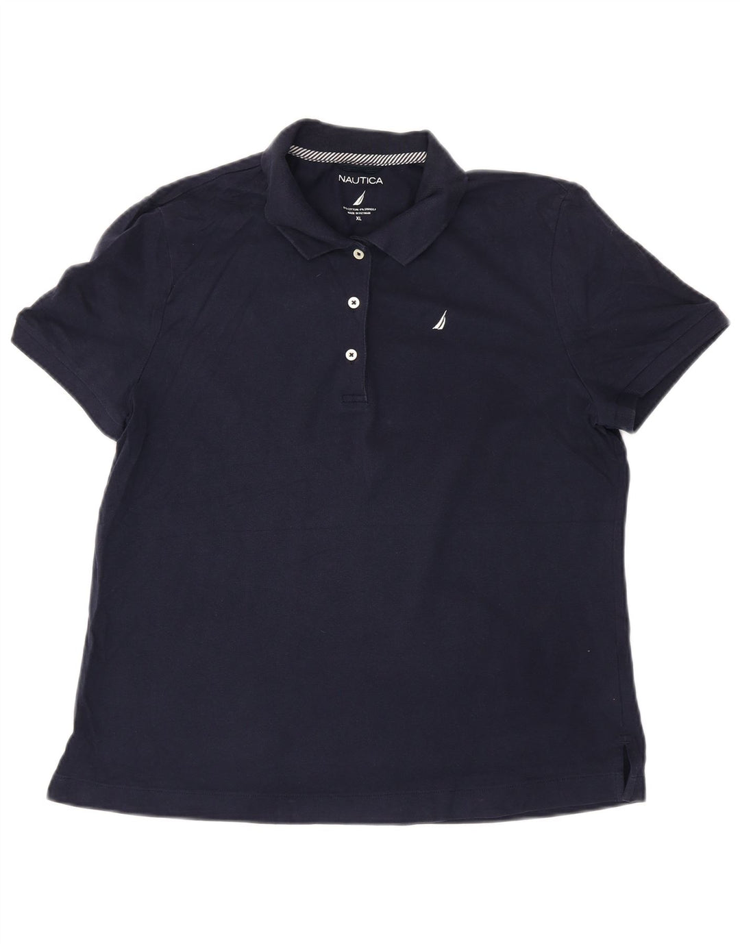 Tricou polo NAUTICA pentru femei UK 18 XL Bumbac bleumarin
