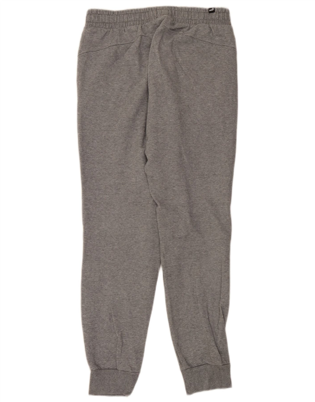 Pantaloni de trening Puma pentru bărbați Joggeri din bumbac cu pete gri medii