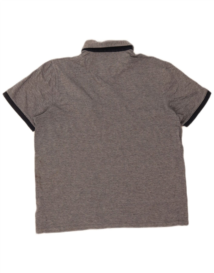 Tricou polo pentru bărbați TED BAKER Mărimea 5 XL bumbac gri