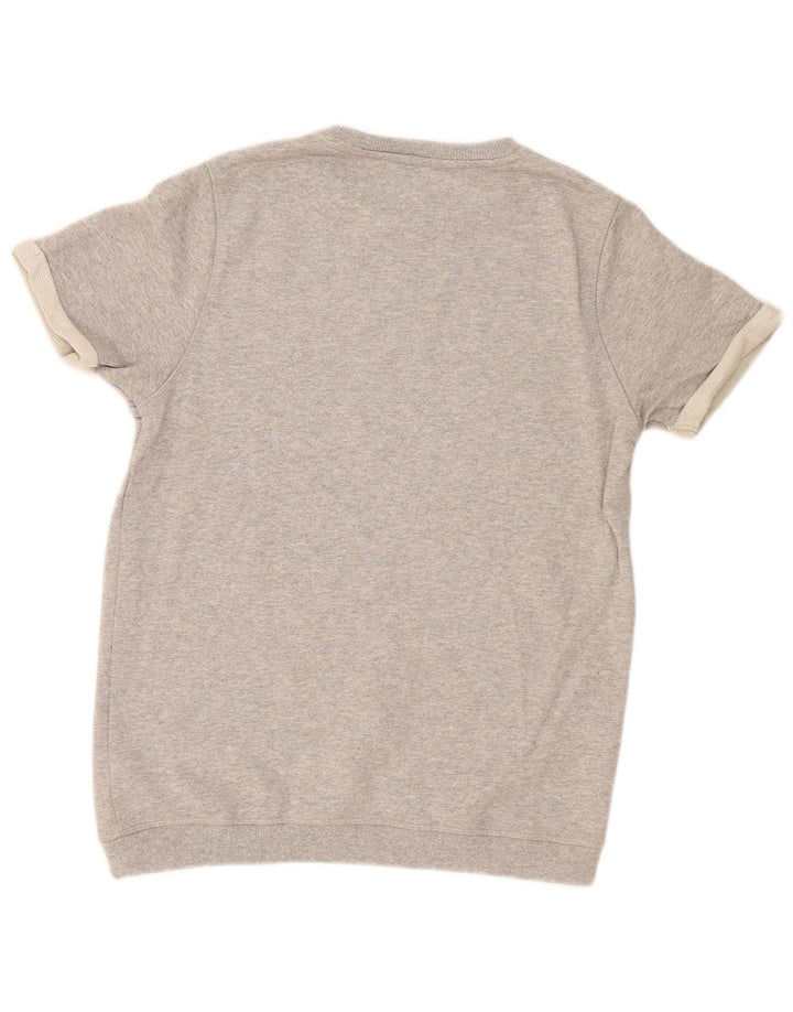Pulover cu grafică Jack & Jones pentru bărbați, gri mediu cu pete