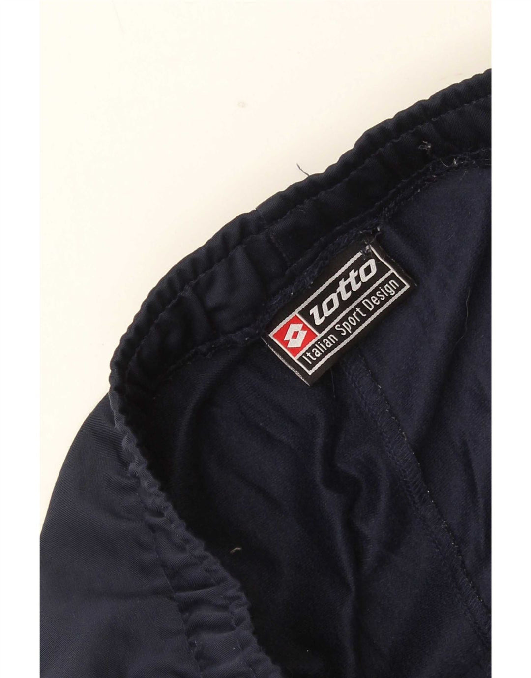 Pantaloni de trening grafic pentru bărbați Lotto, albastru bleumarin mediu
