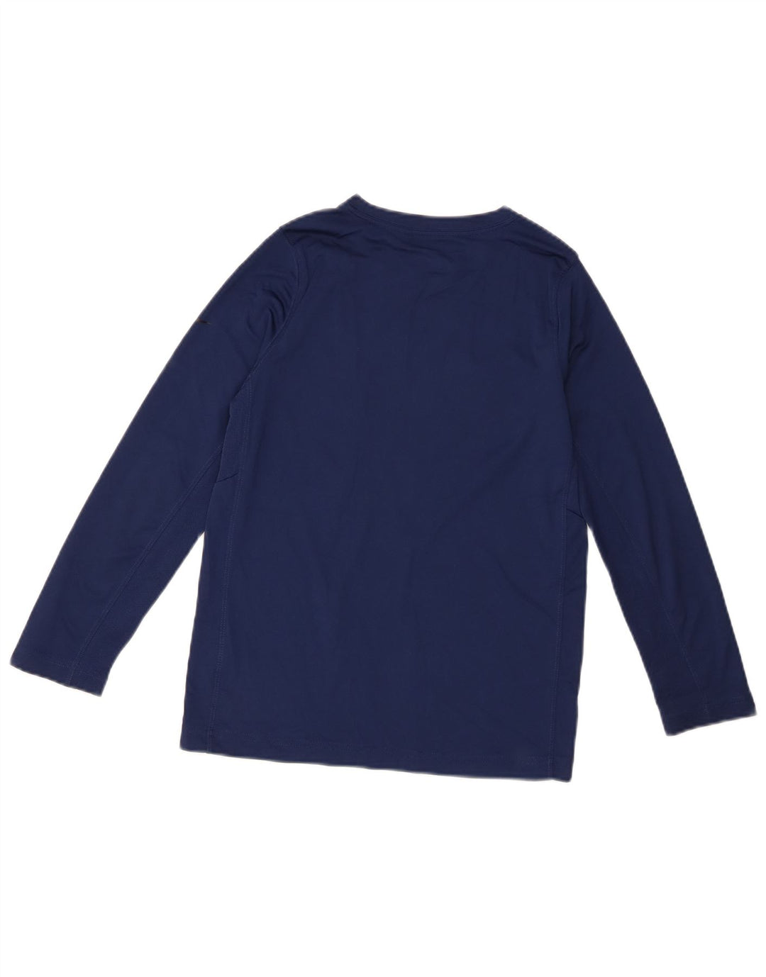 Tricou Nike Dri Fit Graphic Top cu mânecă lungă pentru băieți 10-11 ani, mediu bleumarin