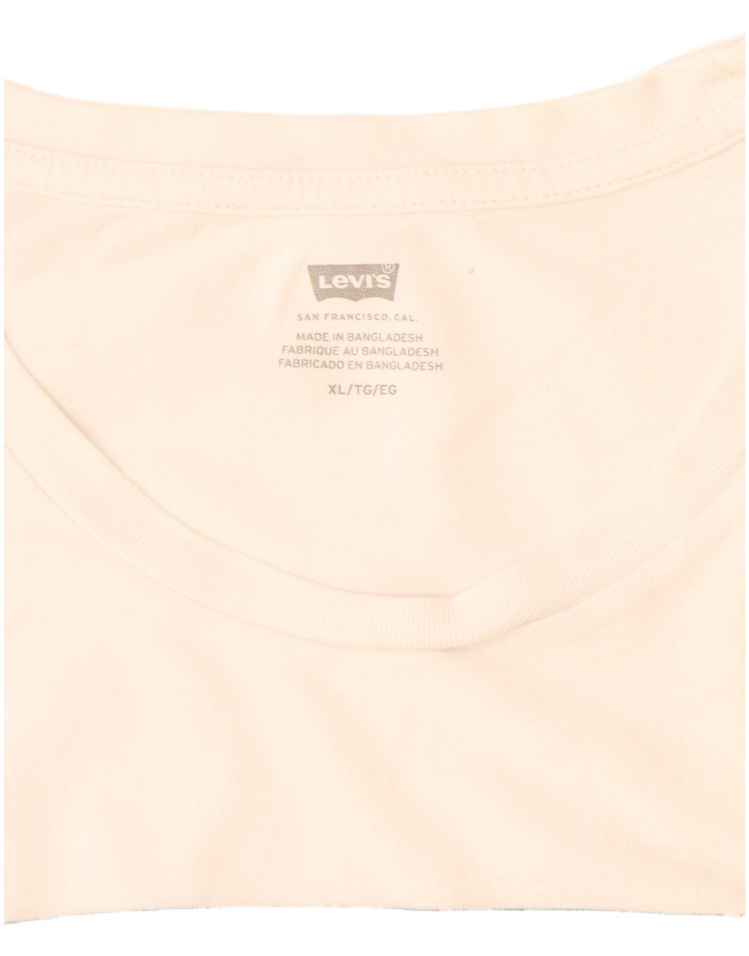 Tricou grafic pentru bărbați Levi's Top XL Bumbac alb