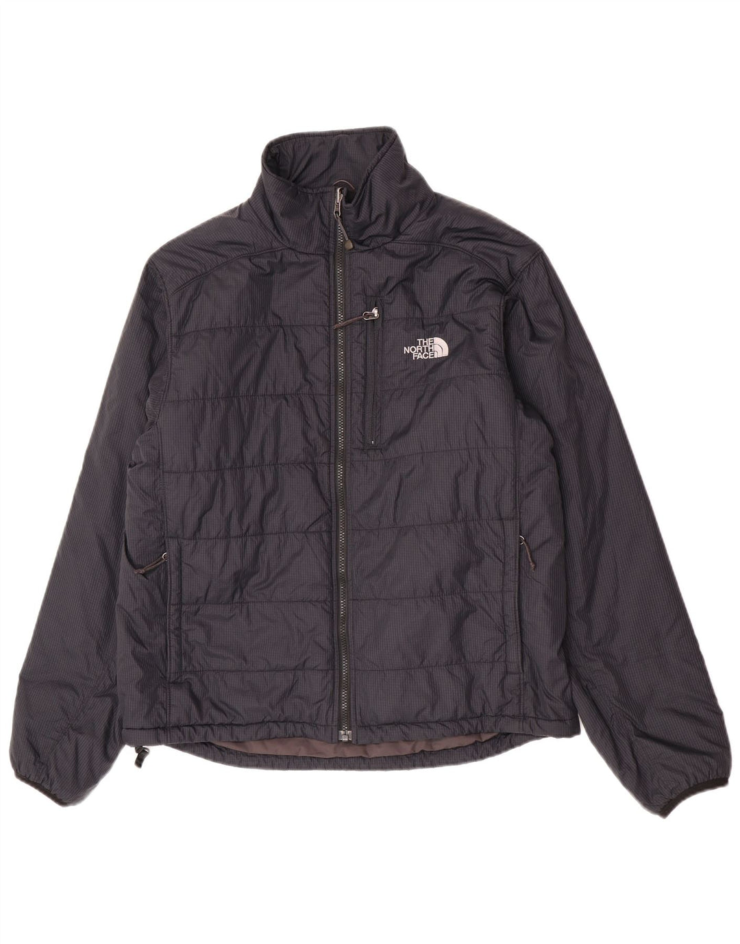 Jachetă căptușită pentru bărbați The North Face UK 38 Medium Navy Blue Check Nylon