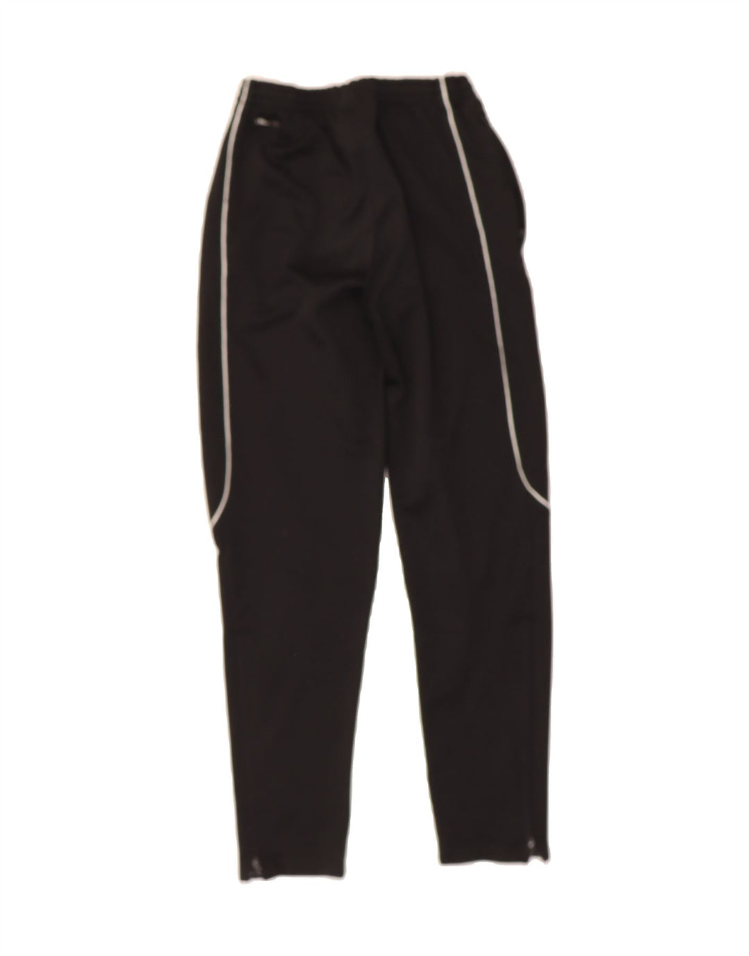 ADIDAS Boys Climalite Tracksuit Trousers 13-14 Years Black Polyester Vintage Adidas and Second-Hand Adidas from Messina Hembry 
