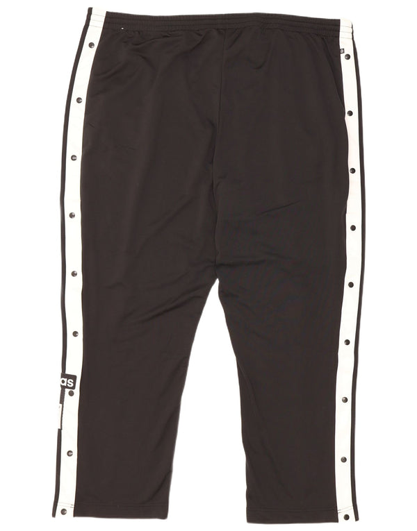 Pantaloni de trening cu grafic pentru femei Adidas UK 32/34 4XL Negru Colorblock