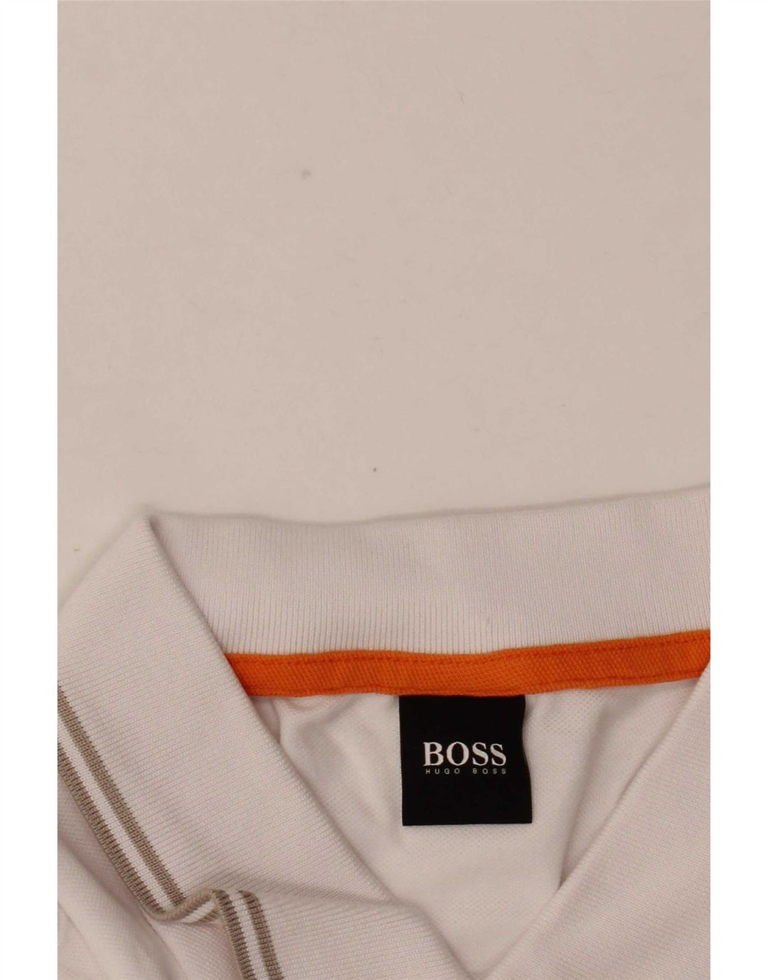 Tricou polo pentru bărbați Hugo Boss, mare, alb, bumbac