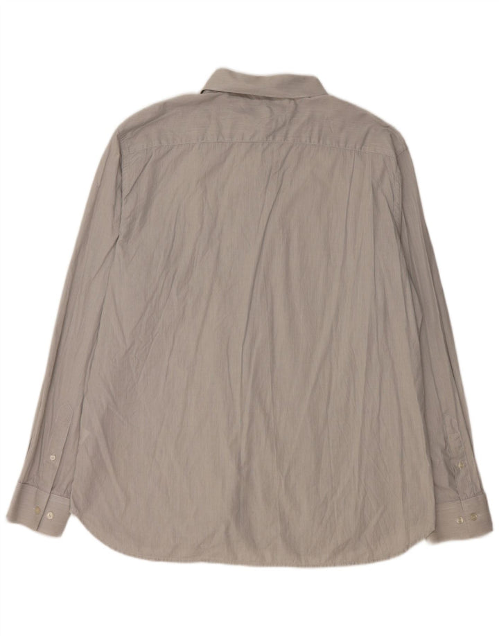 Cămașă pentru bărbați French Connection 2XL, bumbac cu dungi gri