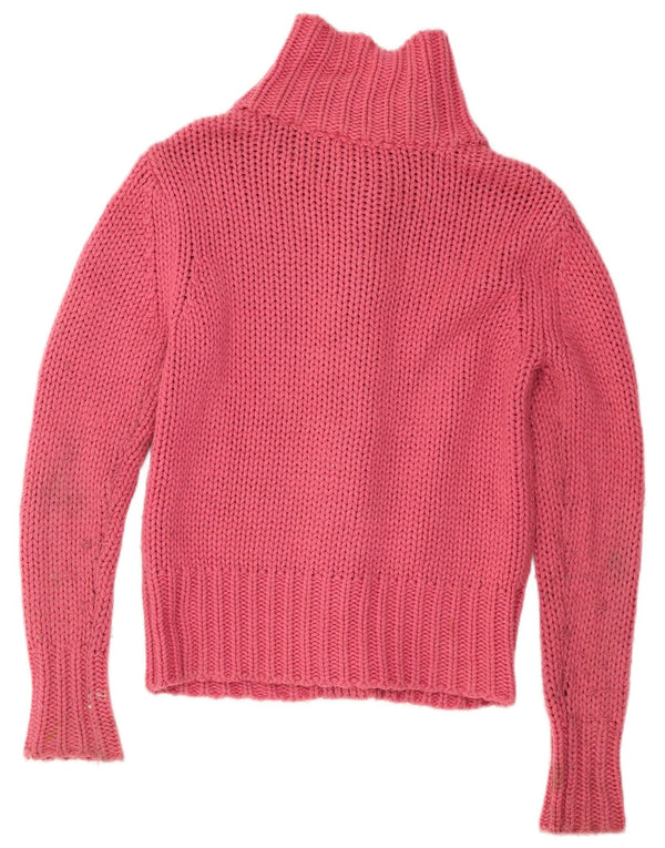Pulover cardigan pentru femei Marks & Spencer, cu ajustare normală, UK 8/10, roz mic
