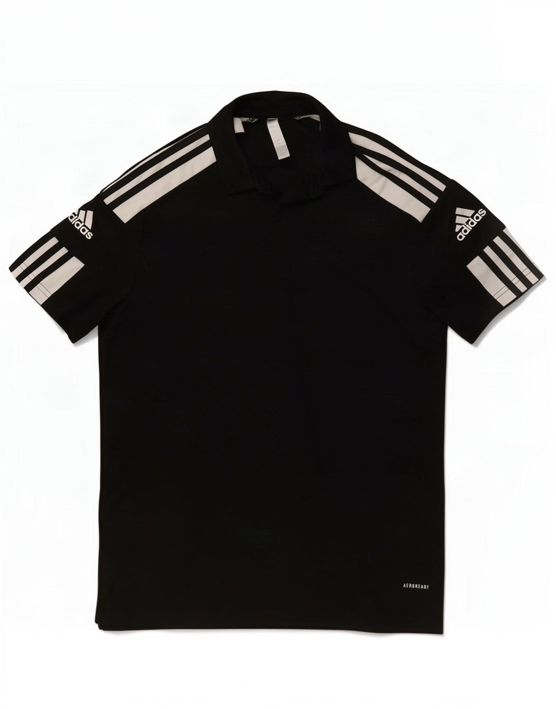 Tricou polo Adidas Aeroready pentru bărbați, mic, negru, poliester