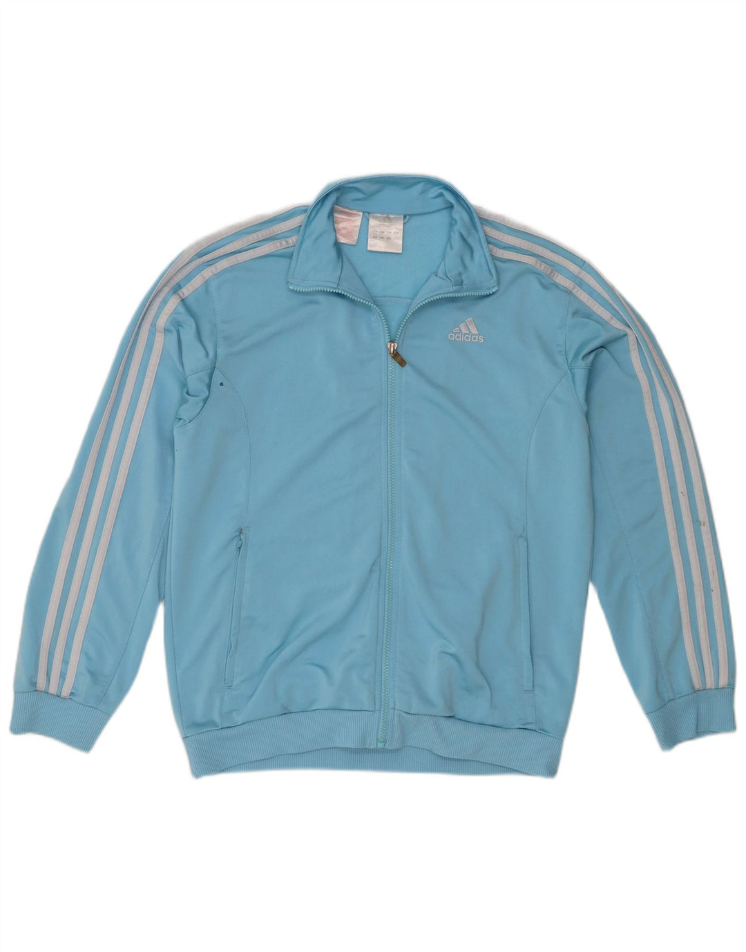 Jachetă de trening pentru băieți Adidas 13-14 ani poliester albastru