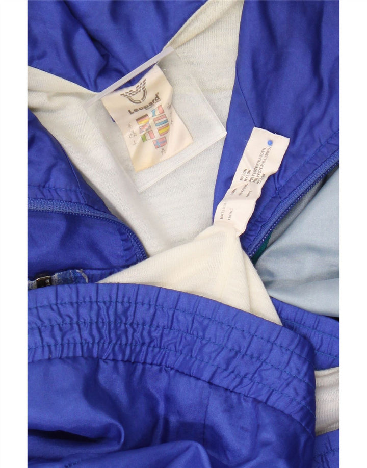 Jachetă de trening pentru bărbați Leopard Marea Britanie 42/44, mare, albastru, nailon color bloc