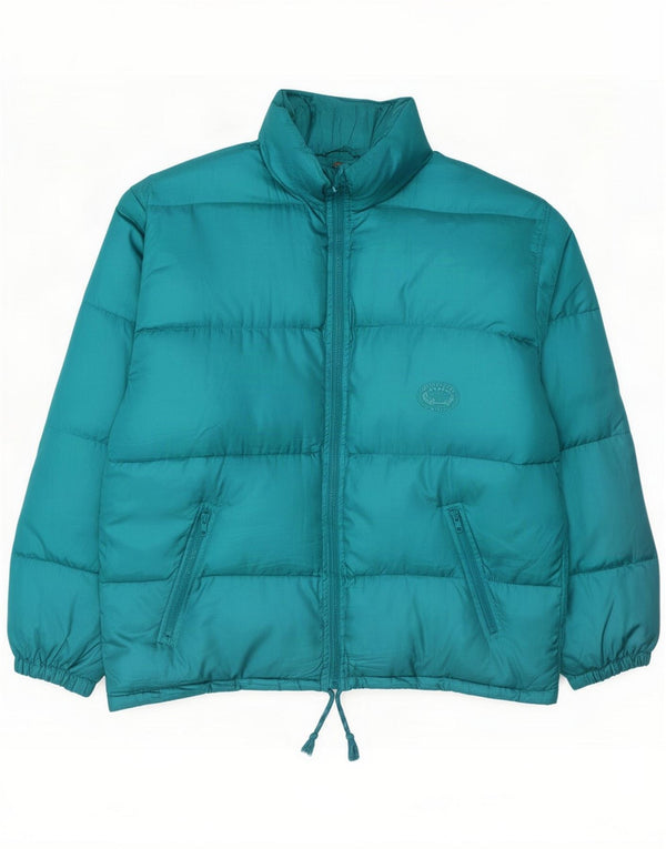 Jachetă căptușită vintage pentru bărbați UK 42 XL Albastru