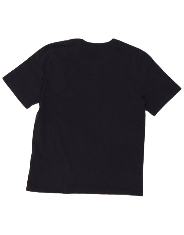 Tricou pentru bărbați Hugo Boss Top XL Bumbac bleumarin