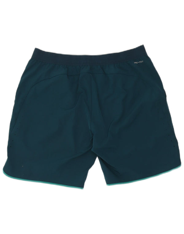 Pantaloni scurți sport Nike Dri Fit pentru bărbați, mari, verde, poliester