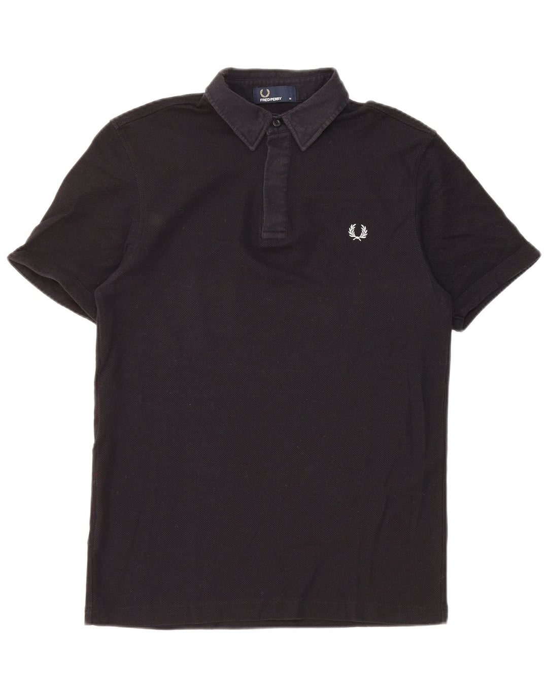 Cămașă polo Fred Perry pentru bărbați, bumbac, albastru bleumarin mediu