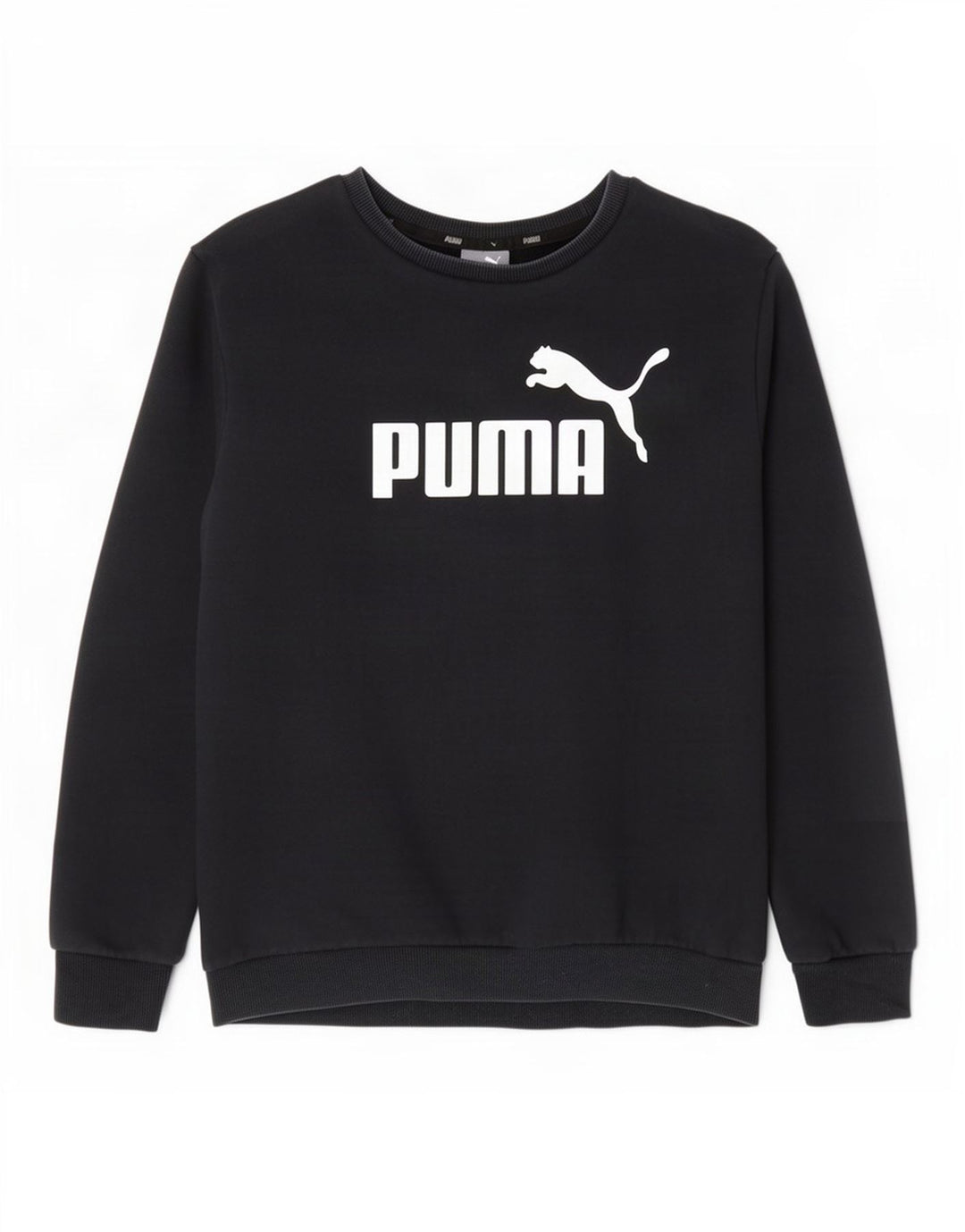 Hanorac grafic pentru bărbați Puma Pulover mediu din bumbac bleumarin