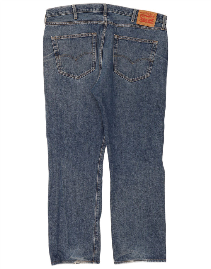 Blugi drepti pentru bărbați Levi's 501 W40 L32 Bumbac albastru