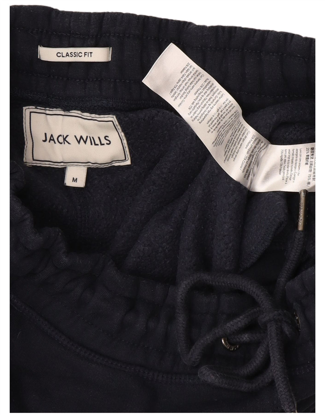 Pantaloni de trening cu grafică Jack Wills pentru bărbați Pantaloni de jogging, mijlocii, bleumarin