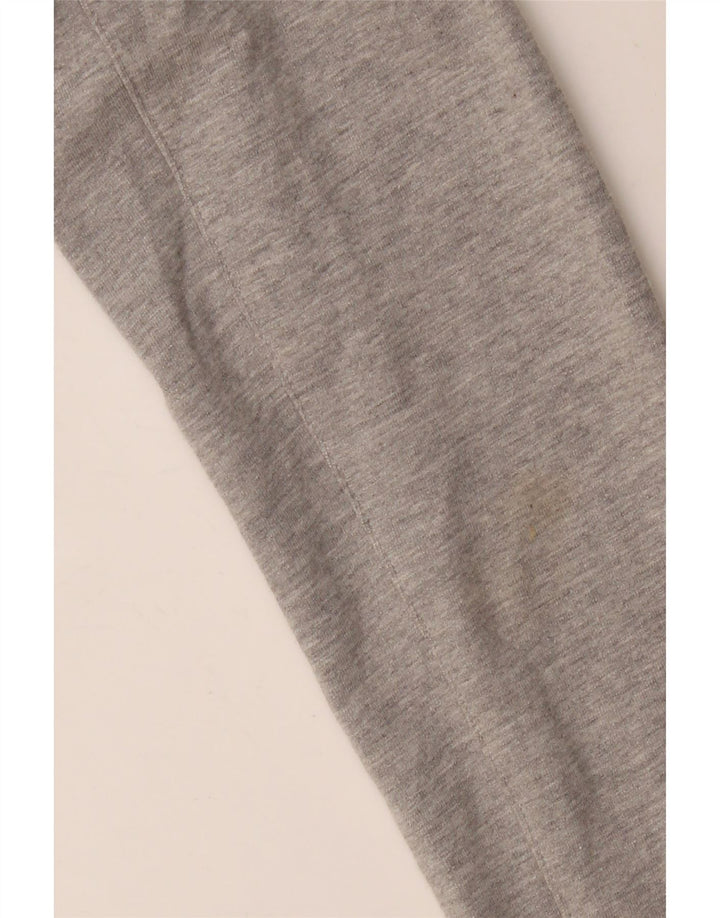 Pulover cardigan cu glugă ADIDAS pentru femei Marea Britanie 12/14, gri mediu, bloc de culoare