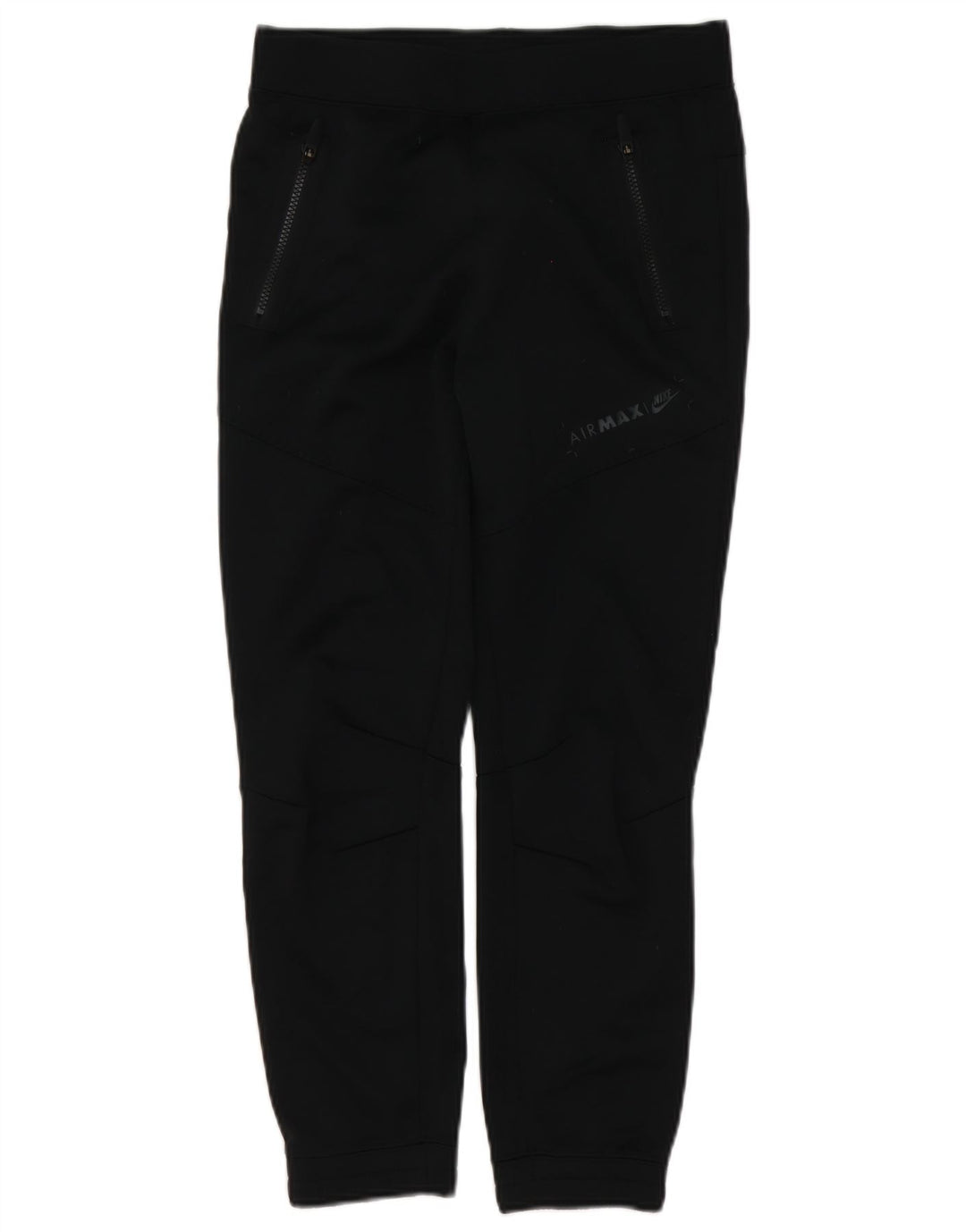 Pantaloni de trening grafic Nike pentru femei Pantaloni de jogging UK 14 Poliester negru mare