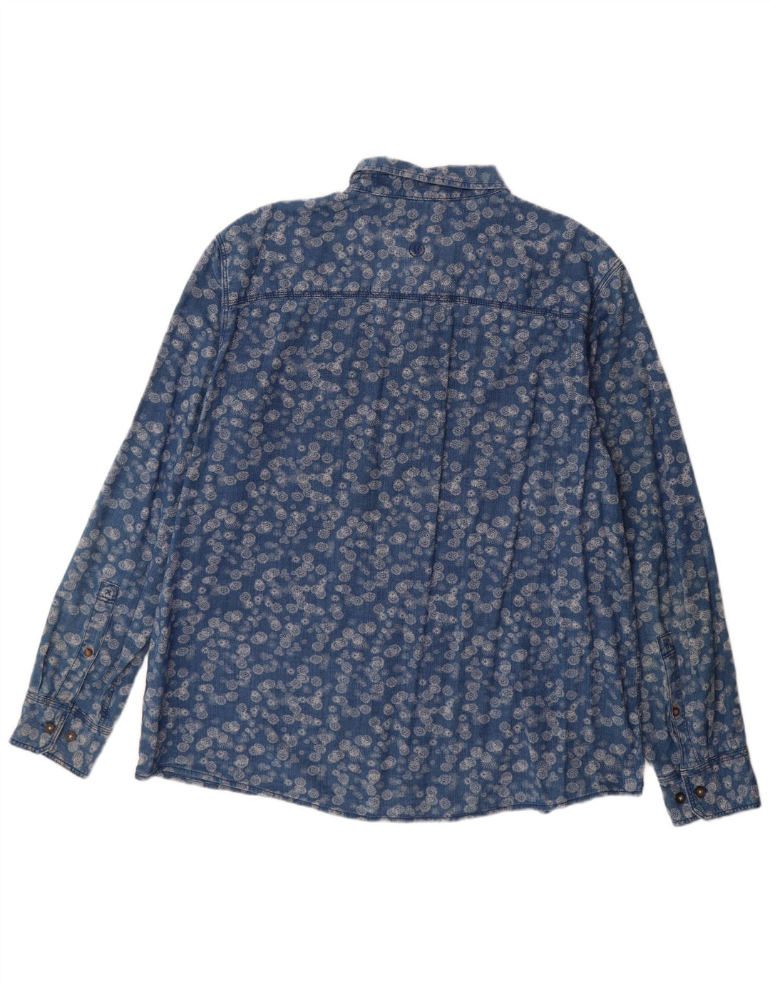 Cămașă pentru bărbați Fat Face 2XL Albastru Floral Bumbac