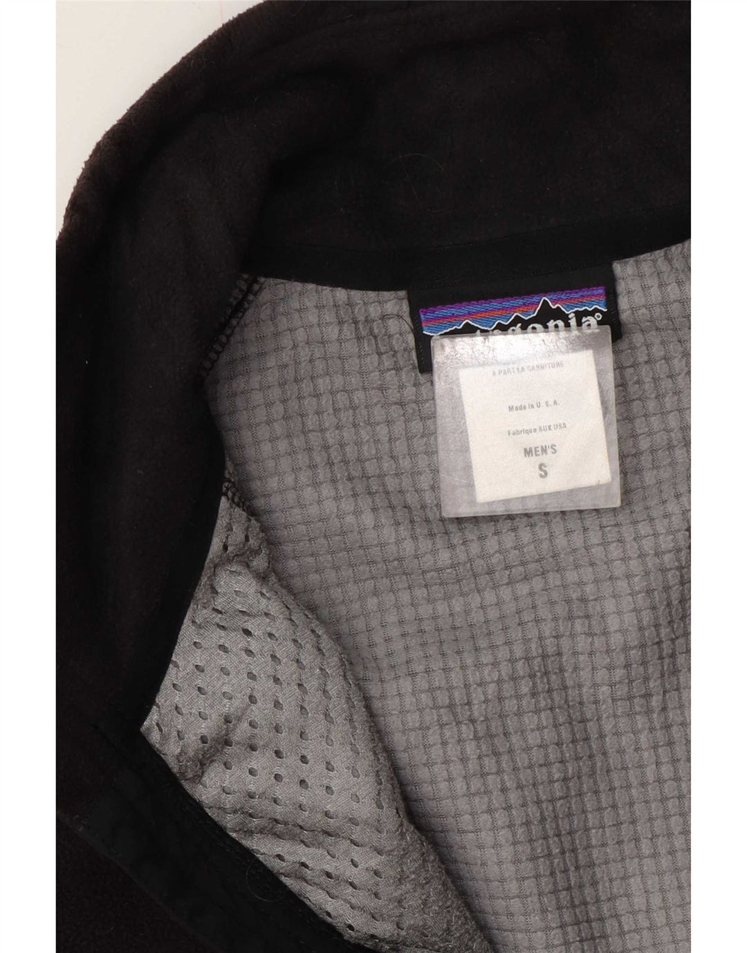 Jachetă fleece pentru bărbați Patagonia UK 36 Small Gri Poliester