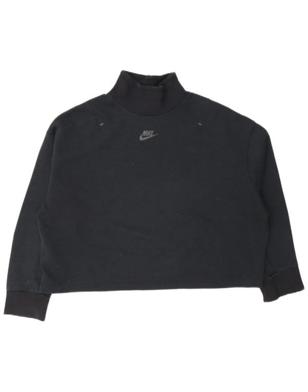 Pulover de hanorac supradimensionat pentru femei Nike UK 10 Mic bleumarin
