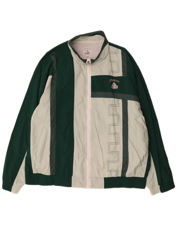 Jachetă de trening pentru bărbați Madison, XL, verde, poliamidă, sport