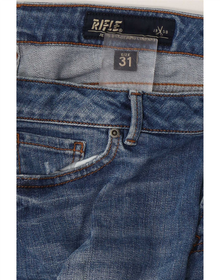 Blugi skinny pentru femei Rifle Distressed W31 L29 Blue