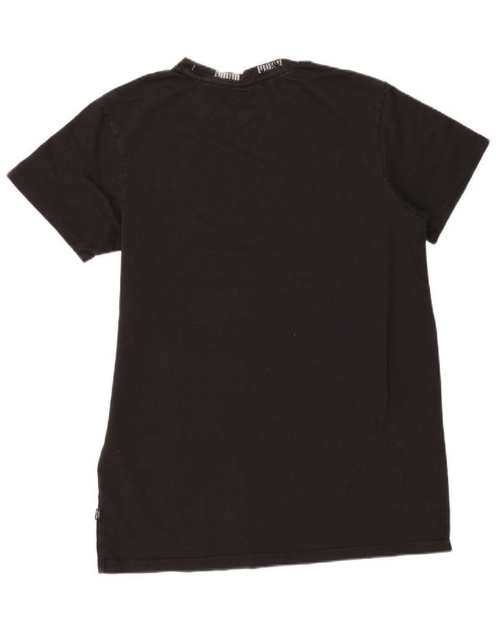 Tricou grafic Puma pentru bărbați Top mediu negru bumbac
