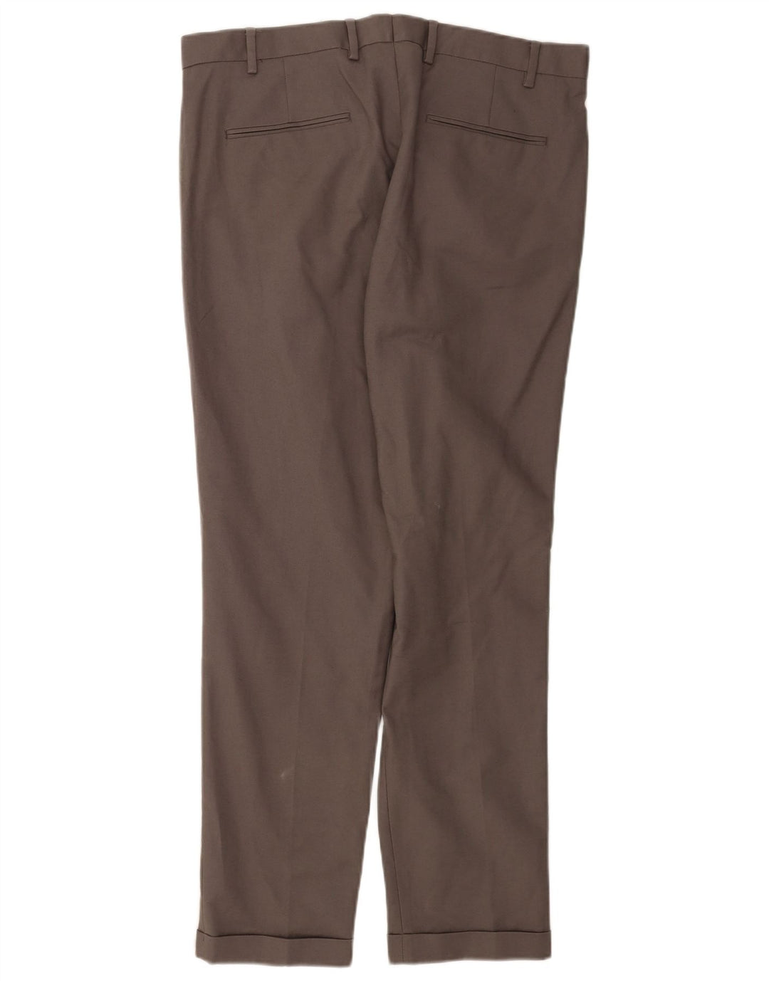 Marks & Spencer Pantaloni de costum slim pentru bărbați W36 L31 bumbac gri