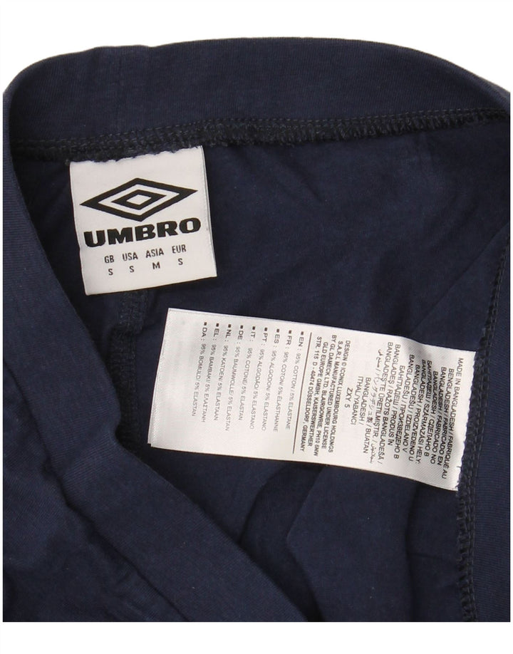 UMBRO Leggings cu grafic pentru femei UK 10 Smal Bluemarin Bumbac