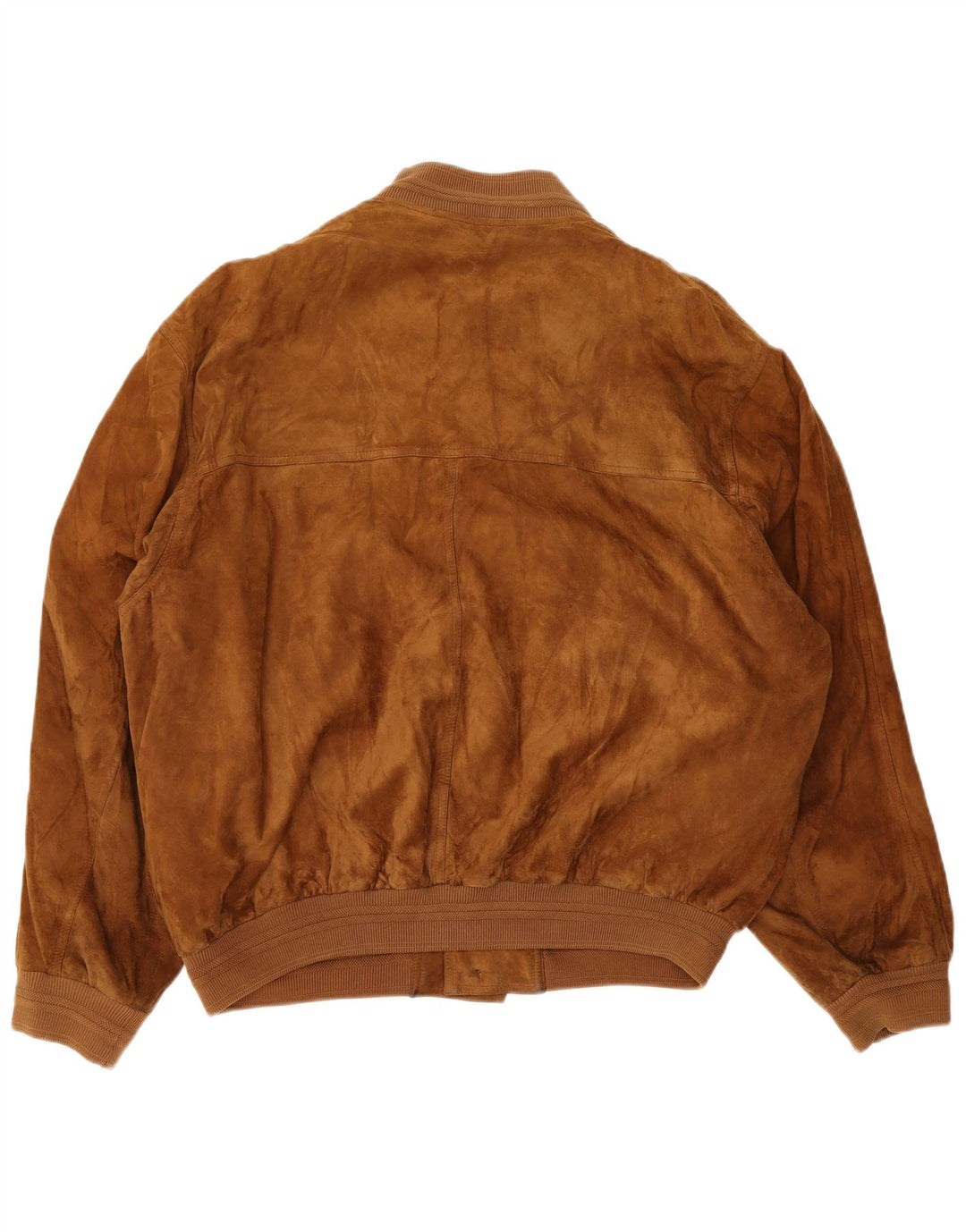 Bomber Vintage pentru bărbați din piele intoarsa IT 56 3XL maro