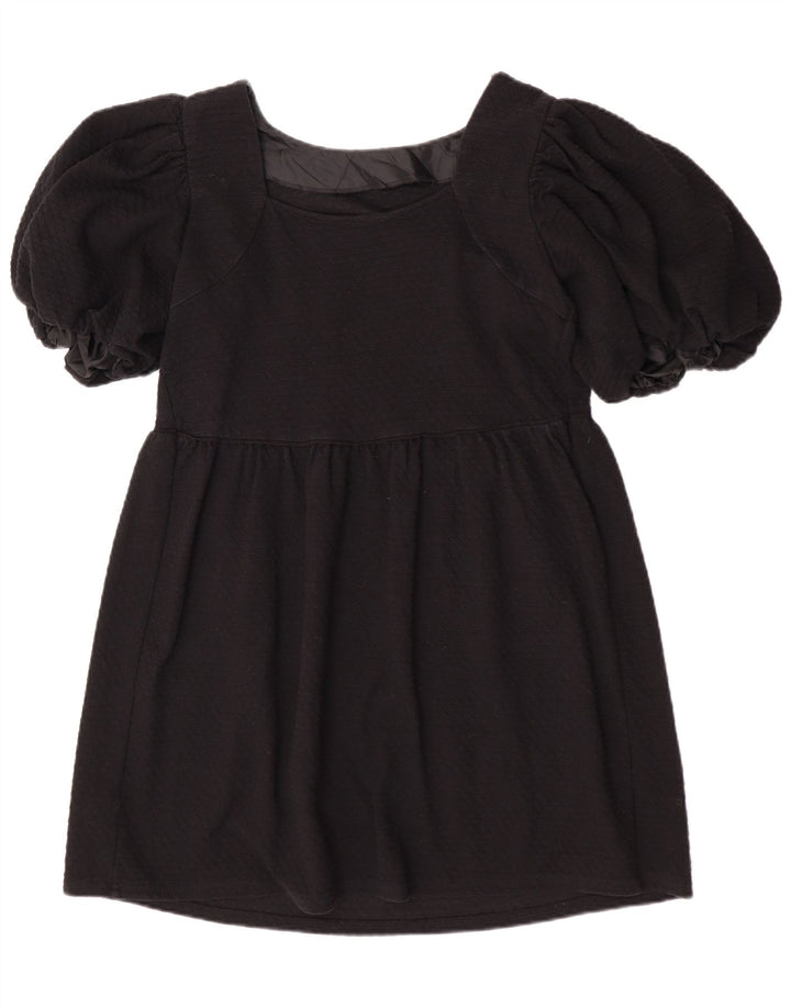 Rochie de bază mini Topshop pentru femei UK 12 Poliester mediu negru