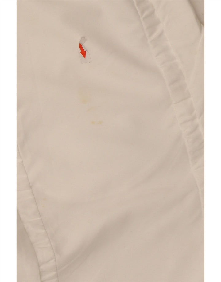 Pantaloni de trening Italia pentru femei Freddy Pantaloni de jogging Poliester alb mediu