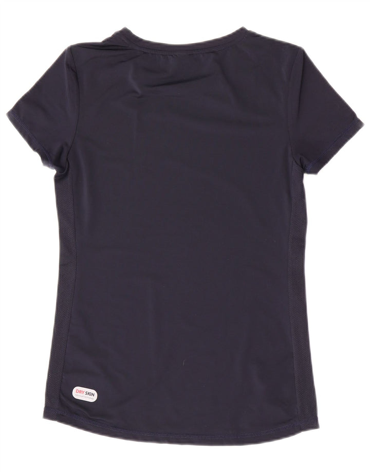 Tricou grafic Arena pentru femei Top UK 10 Poliester bleumarin mic