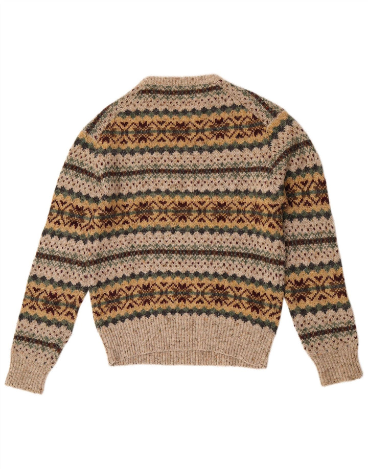 Pulover pentru damă French Connection cu gâtul turnat UK 14 Bej mediu