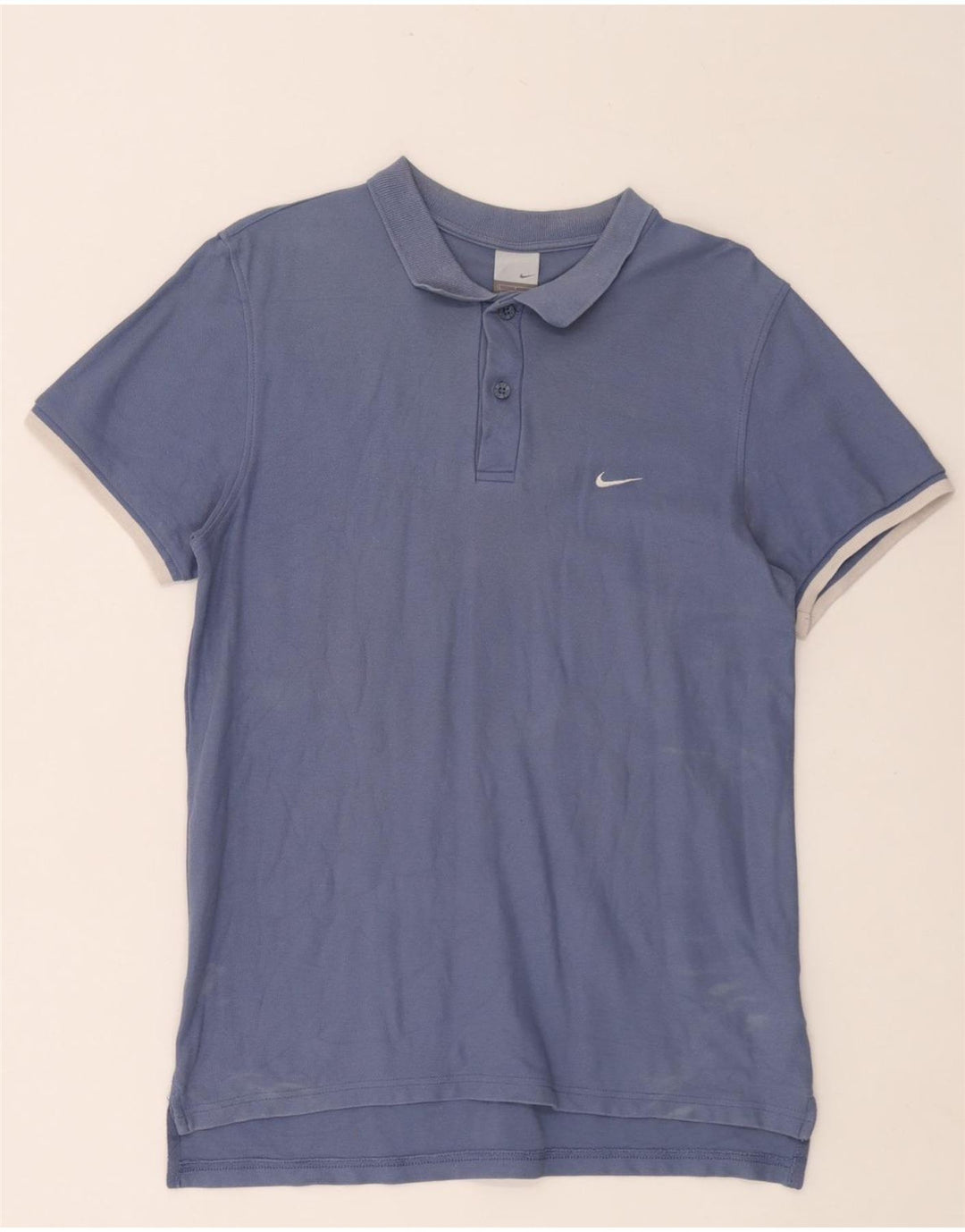 Tricou polo Nike pentru bărbați, mare, albastru, bumbac