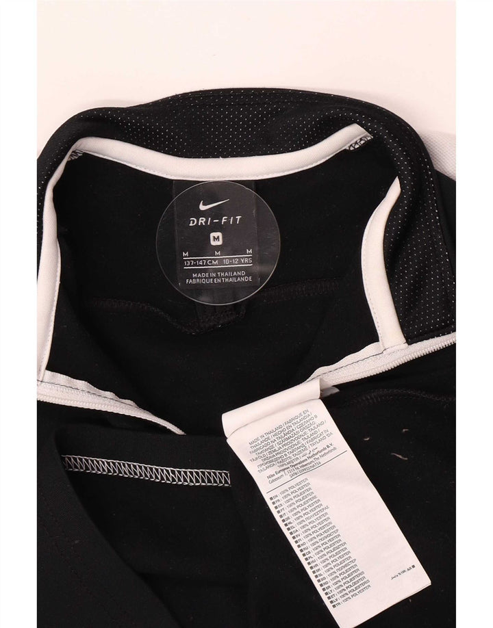 Trening pentru băieți Pullover Top 10-11 ani Mediu Negru Colorblock