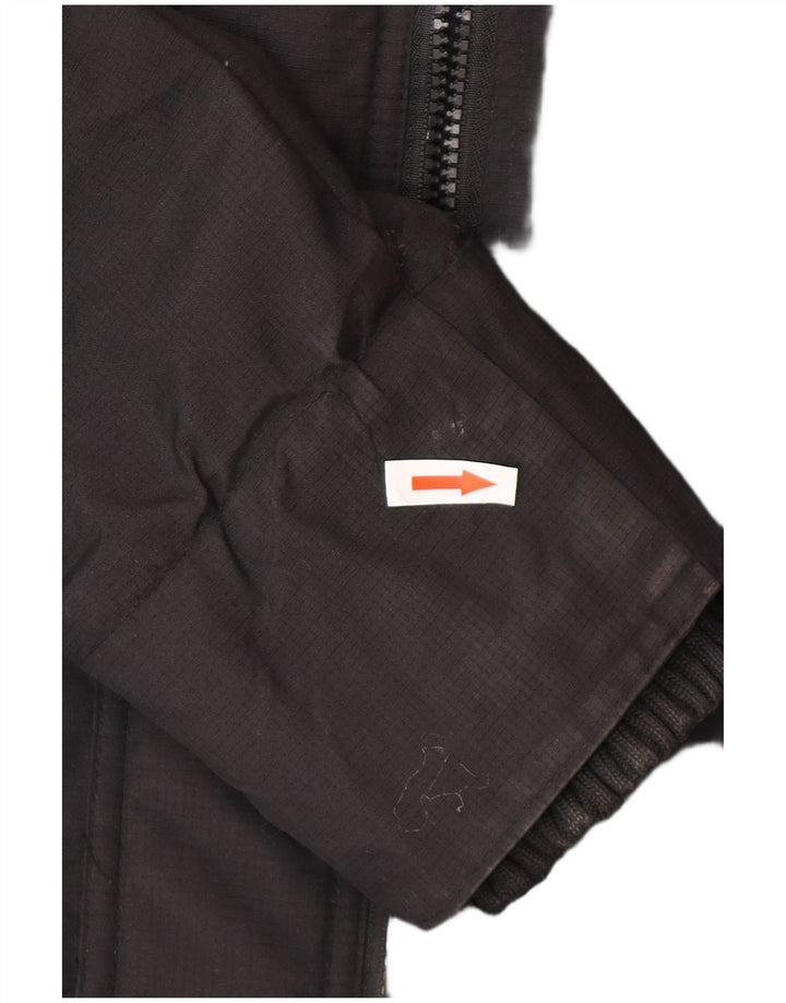 Jachetă Windbreaker pentru femei cu glugă Superdry UK 18 XL Nylon negru