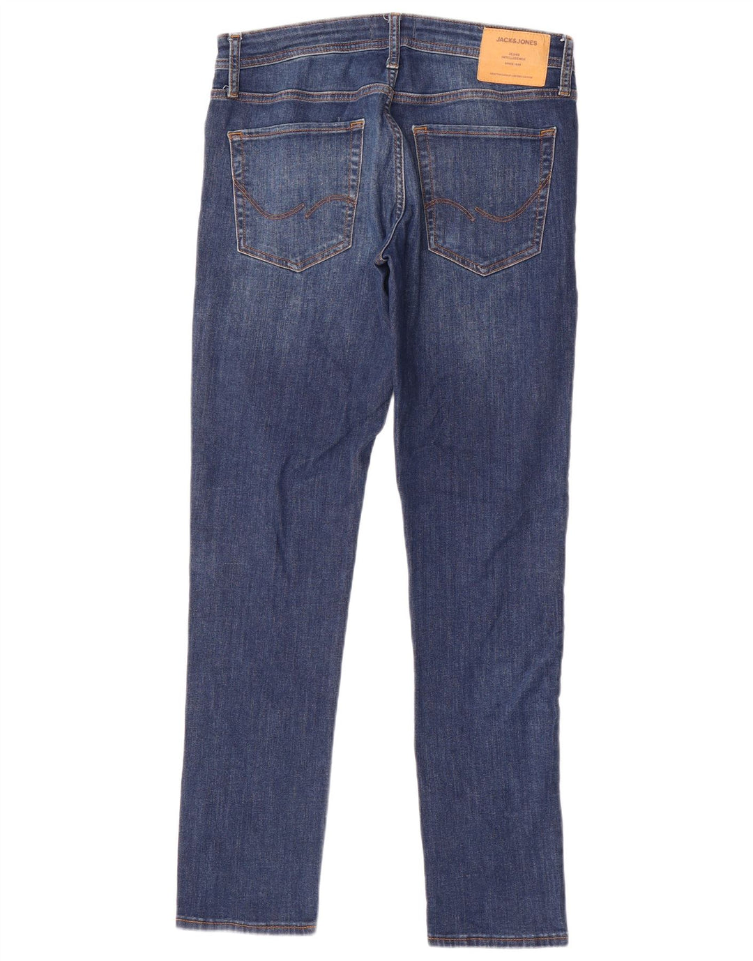 Blugi slim pentru bărbați Jack & Jones W32 L32 bumbac albastru