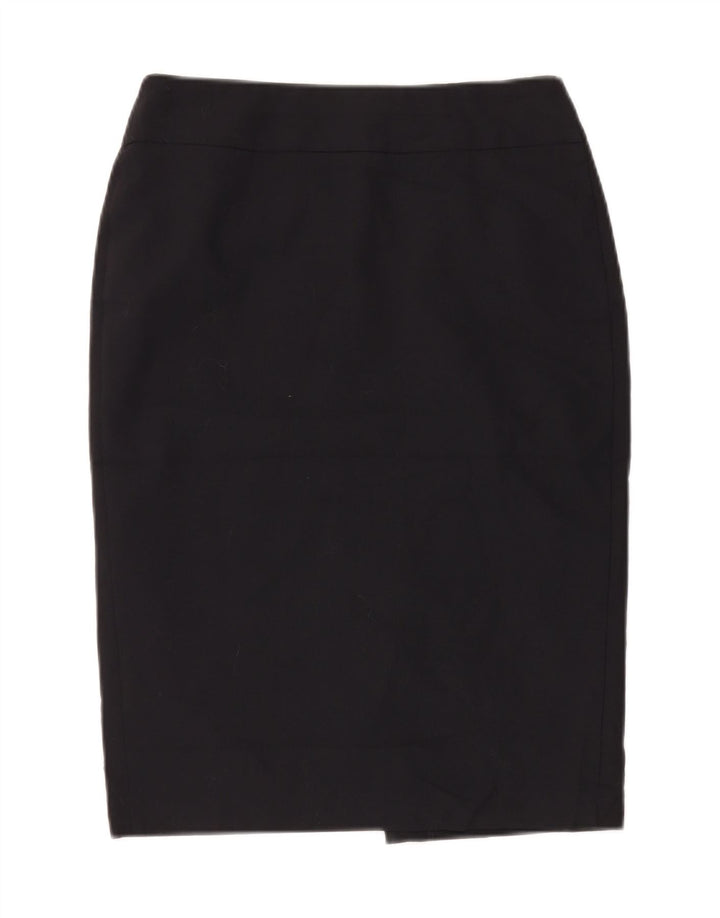 Fusta creion pentru femei Marks & Spencer UK 10 Small W28 Bleumarin Poliester