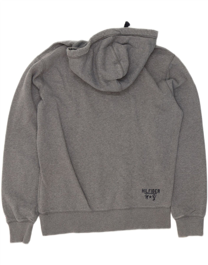 Hanocă grafică Tommy Hilfiger pentru bărbați, bumbac, gri mediu