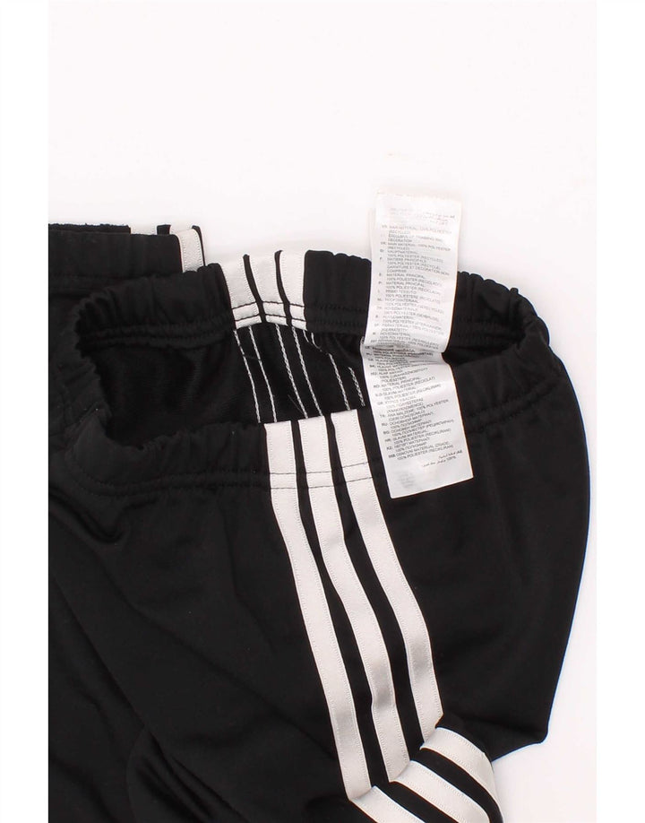 Adidas Băieți Pantaloni Trening Pantaloni Joggeri 5-6 Ani Poliester Negru