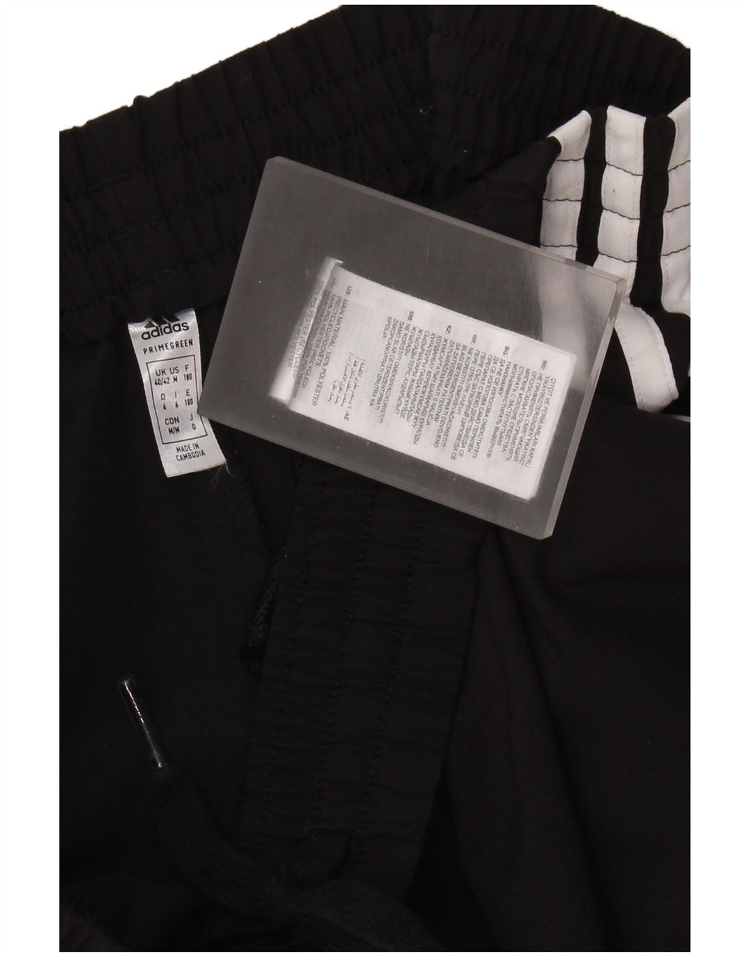 Pantaloni de trening pentru bărbați ADIDAS Joggeri UK 40/42 Poliester mediu negru