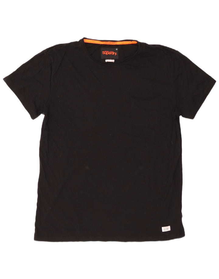Tricou Superdry pentru bărbați Top 2XL bumbac negru